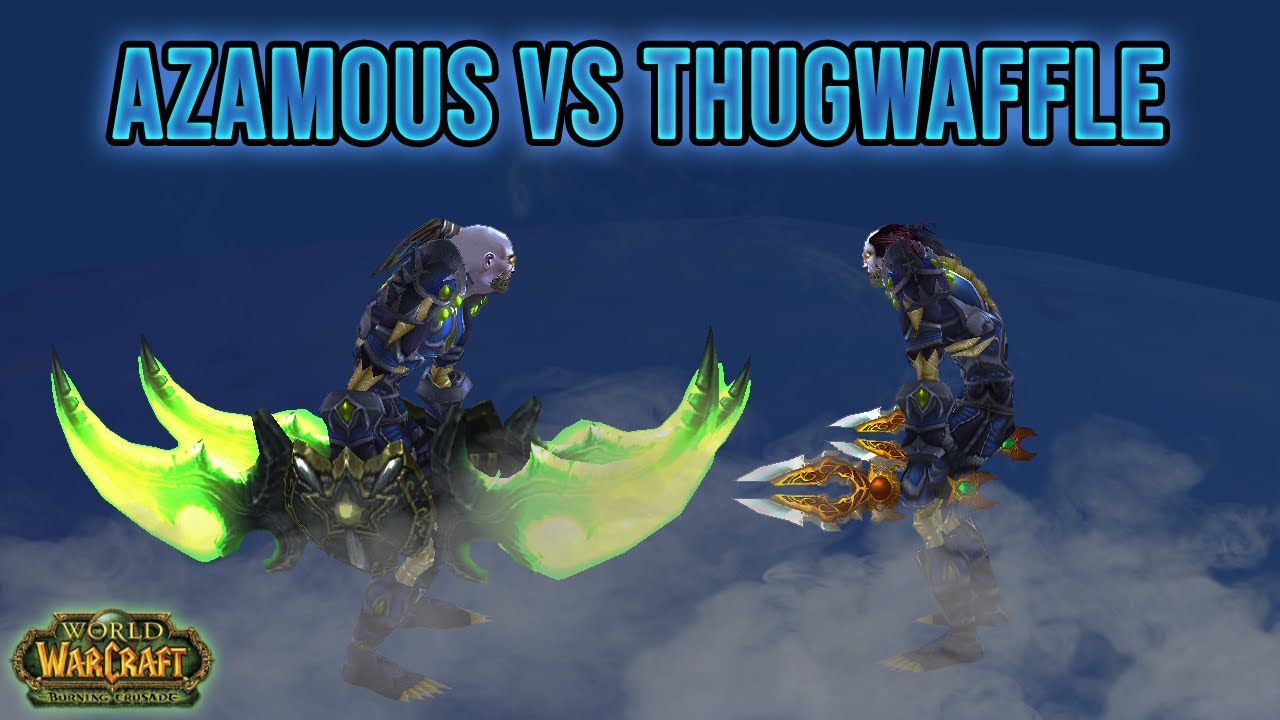AZAMOUS vs THUGWAFFLE (TBC Classic Rogue v Rogue) ⚔️🔥💫