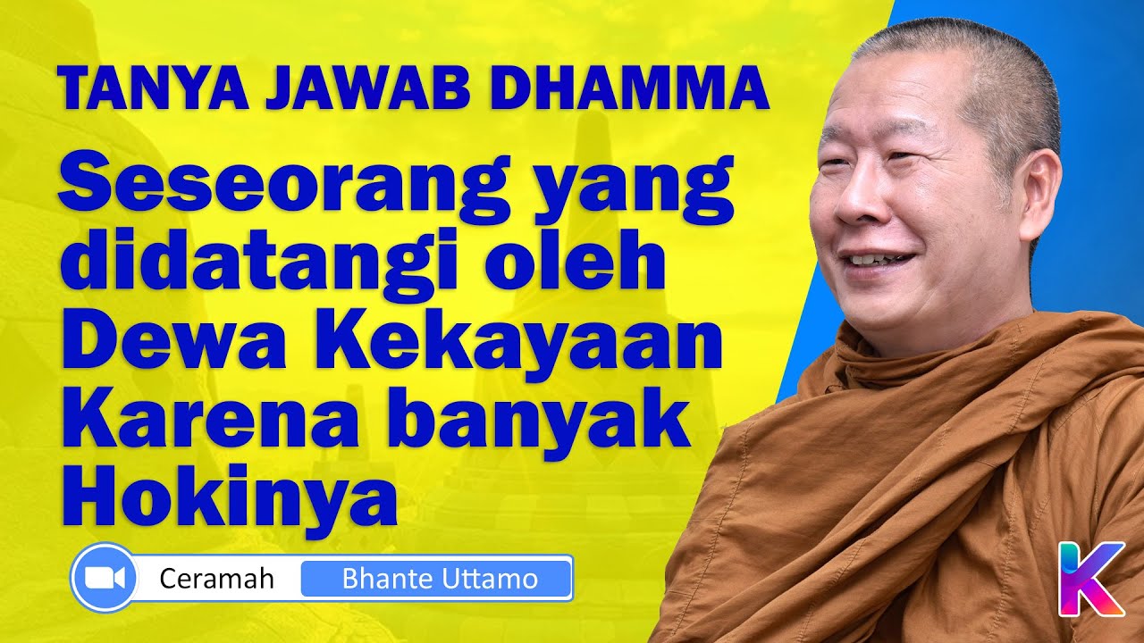 TANYA JAWAB BHANTE UTTAMO || Dewa Kekayaan, Hoki dan Mukjizat || Karaniya Channel