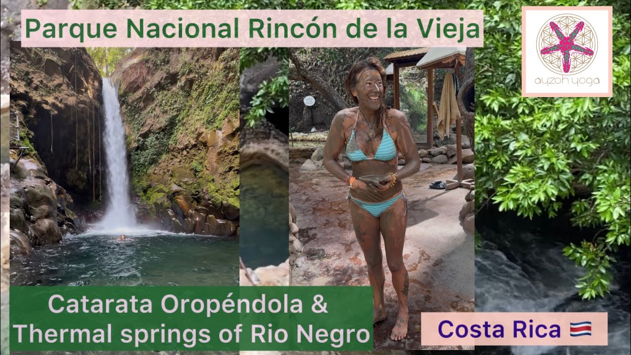 Parque Nacional Rincón de la Vieja.. Waterfall and hot springs 🥰🩵🦋 