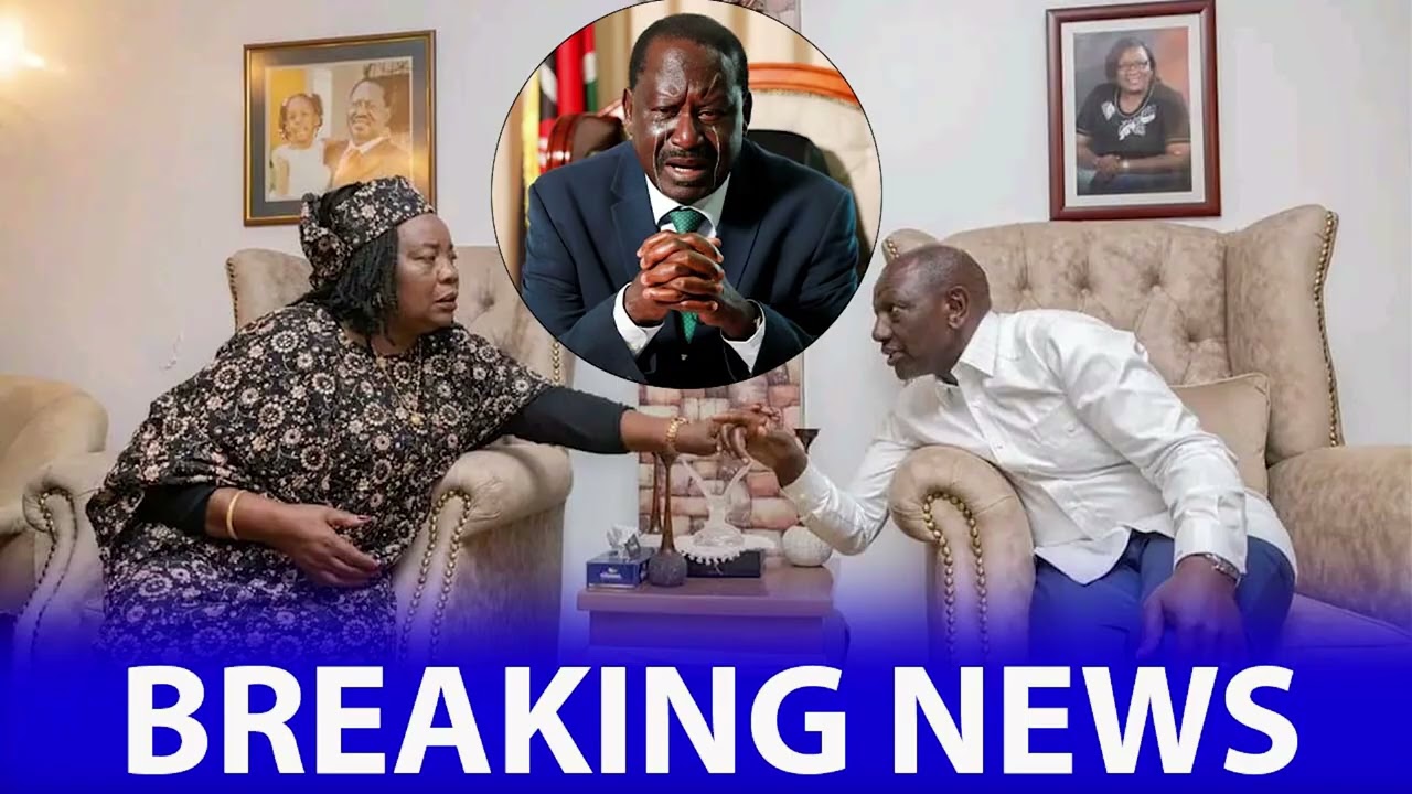BREAKING: Ruto finally wins Ida Odinga. 