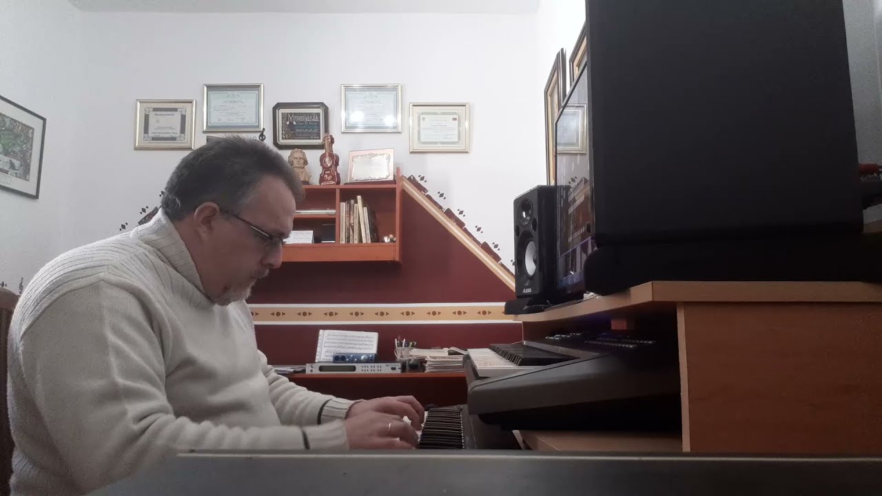 CORONACIÓN DE LA MACARENA A ÓRGANO. Pedro Braña