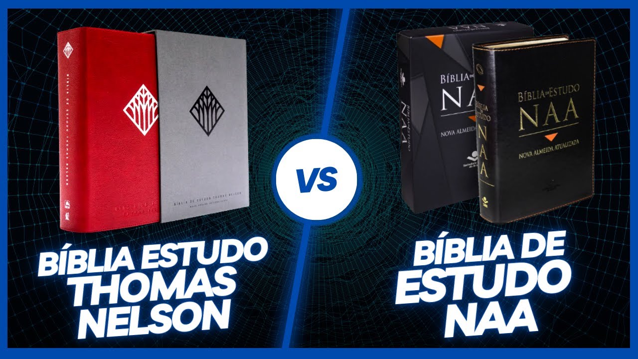 🔴 BATALHA DAS BÍBLIAS - Bíblia de Estudo Thomas Nelson x Bíblia de Estudo NAA | Flávio Sacramento