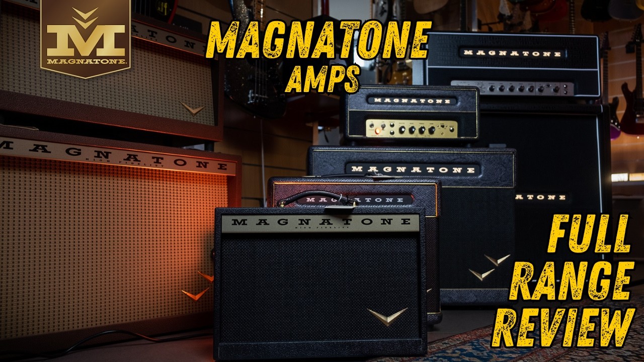 MAGNATONE AMPS - Come Suonano Davvero?! - Full Range Demo (SUB 🇬🇧🇩🇪🇫🇷🇪🇸)