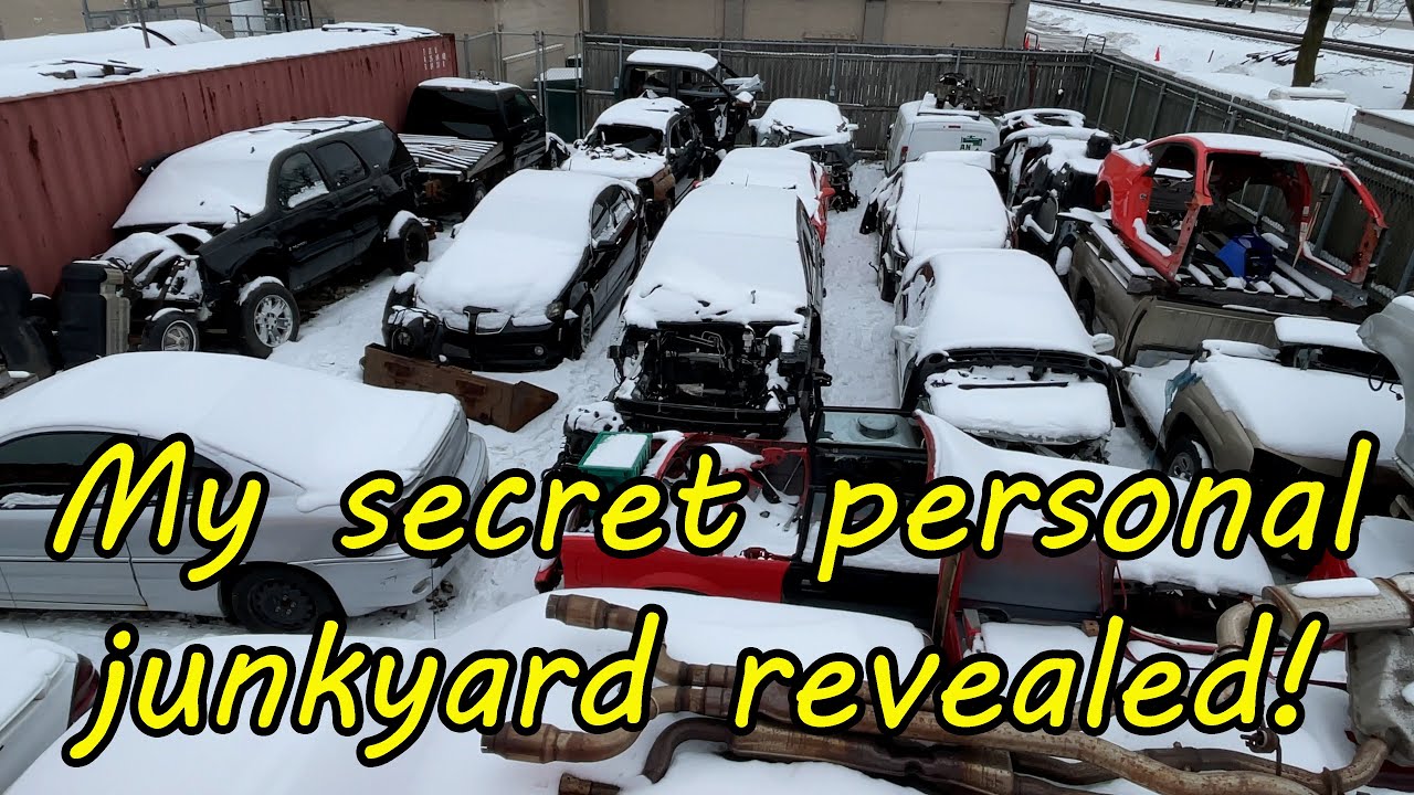 Exploring my private junkyard, hidden from the public, known as Scott's Emporiums.