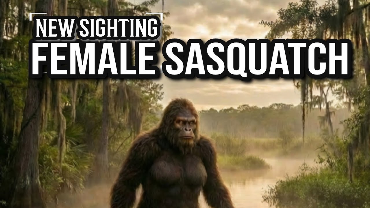 NEW Female Sasquatch Sighting by Baffle Bigfoot!