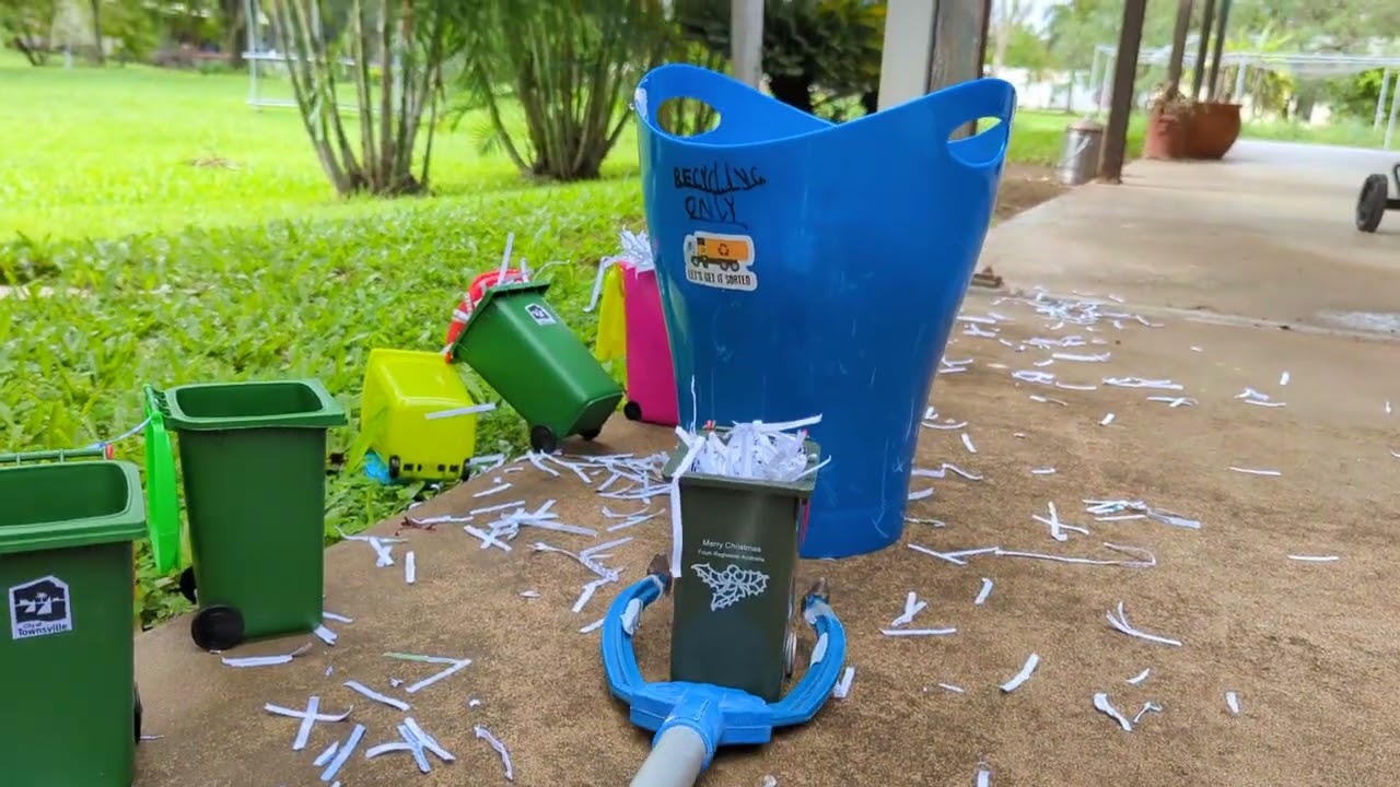 messy mini bin collection