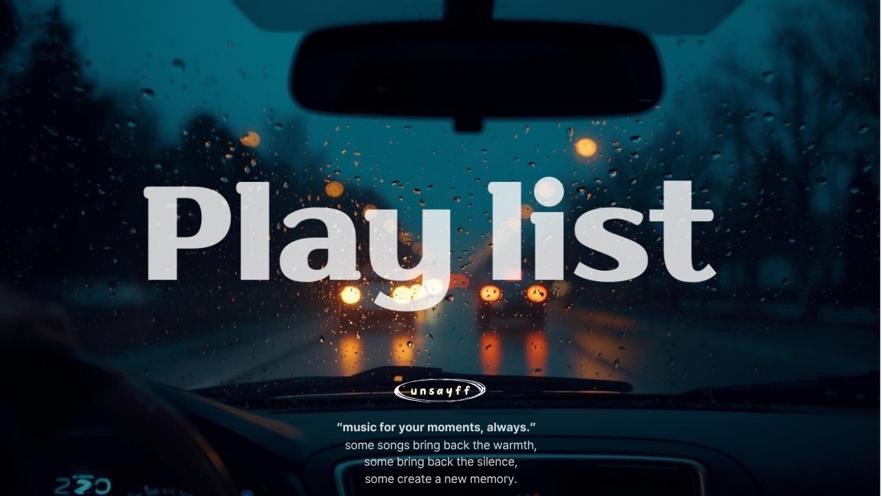 Дождливая ночь 🌧️ День, когда думаешь о многом 💭 | playlist