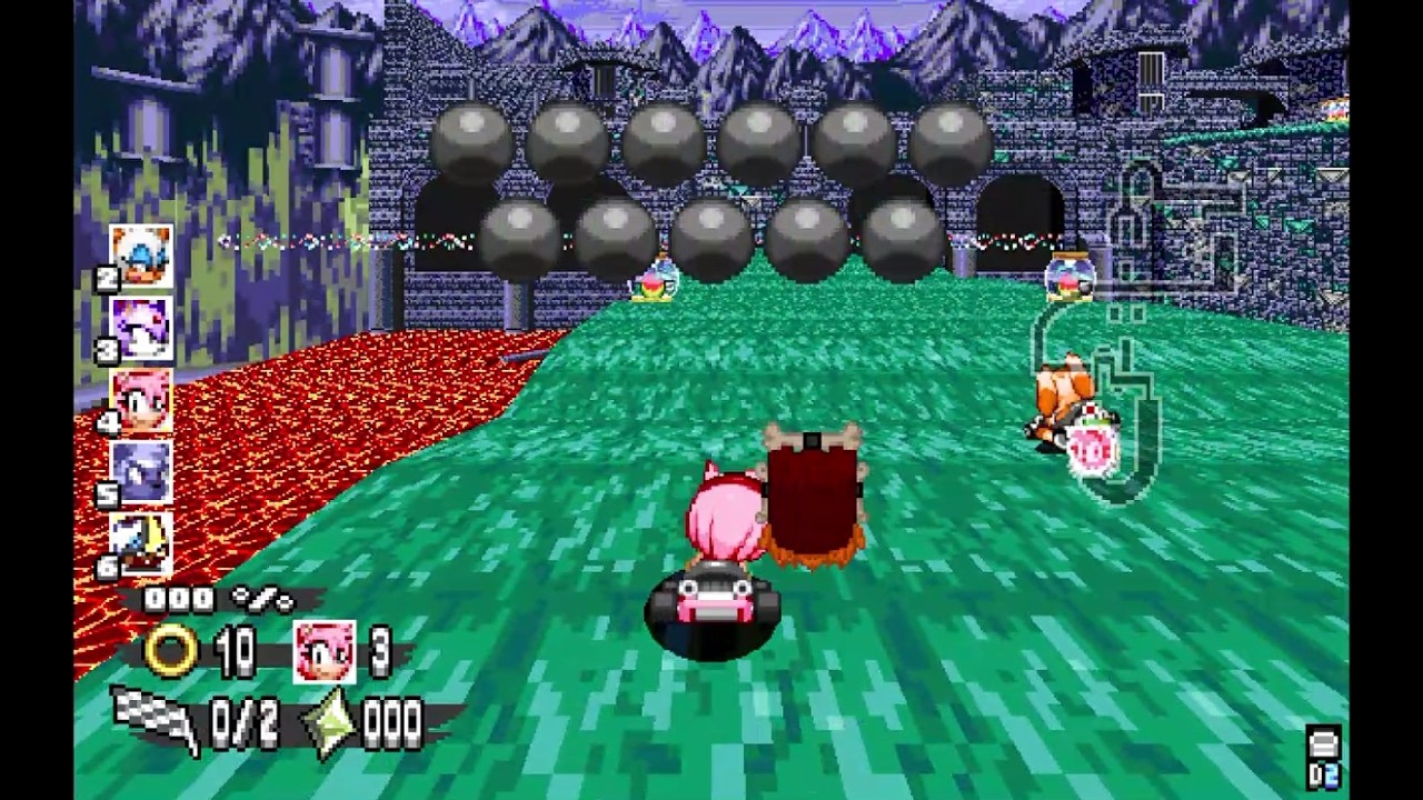 Dr. Robotnik's Ring Racers Swine Cup Amy Rose Longplay