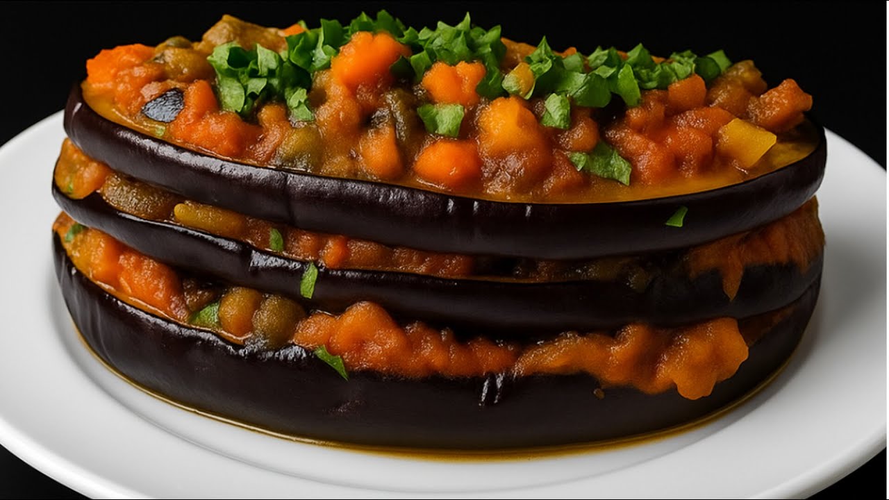 Why haven't I made eggplant like this before? A delicious, meatless dish!