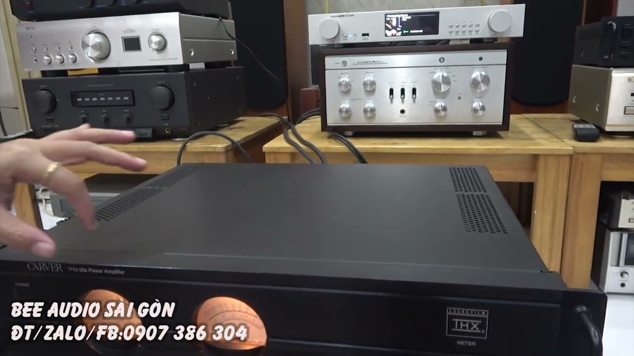 Giảm giá sốc khủng long MỸ NÒI 700WATT mà chỉ hơn 10 triệu-CARVER TFM 35X
