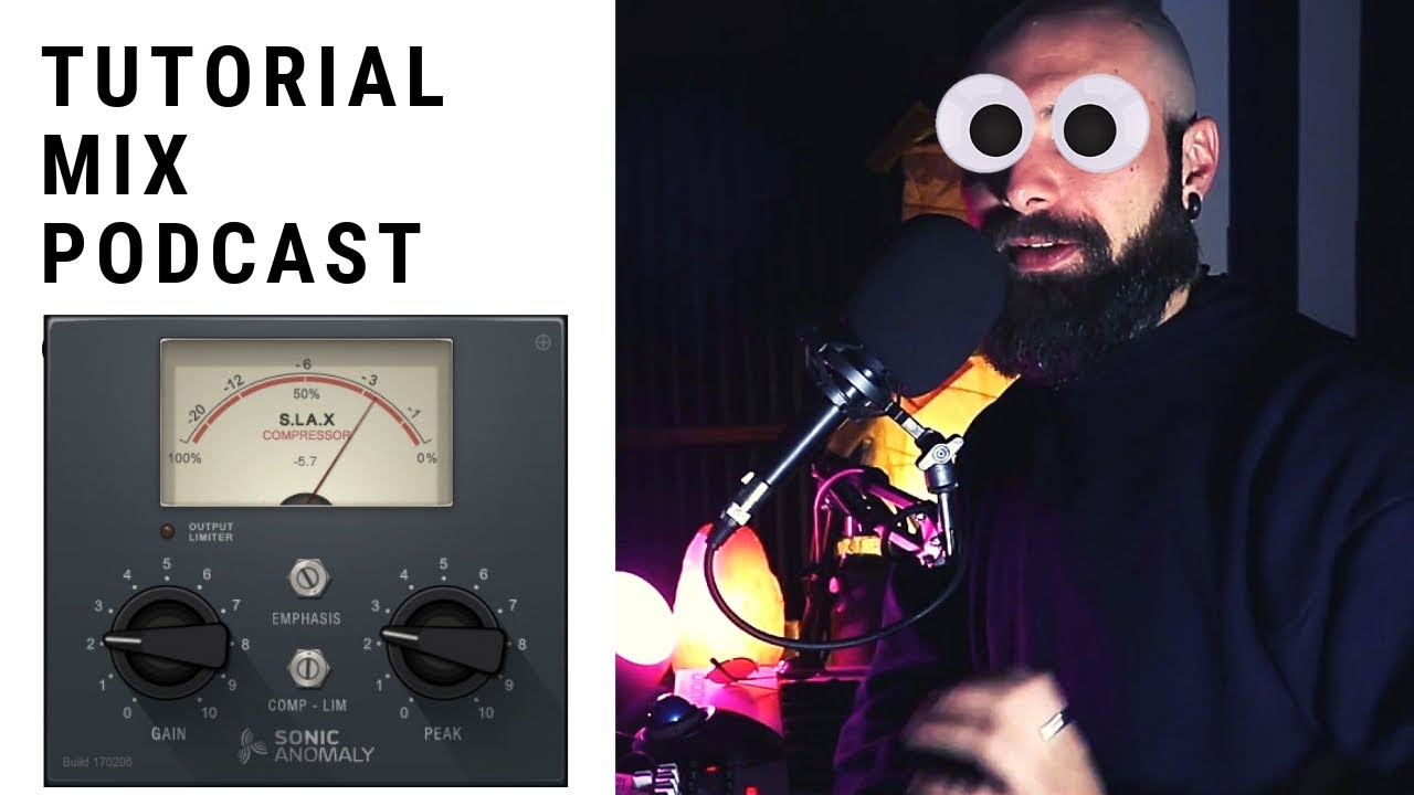 Tutorial Mix podcast con vst broadcast gratuiti per PassionePodcast