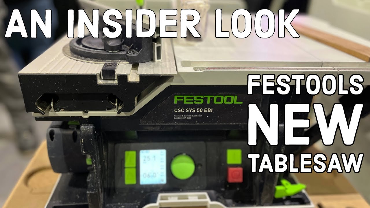 Festool CSC SYS 50 cordless table saw