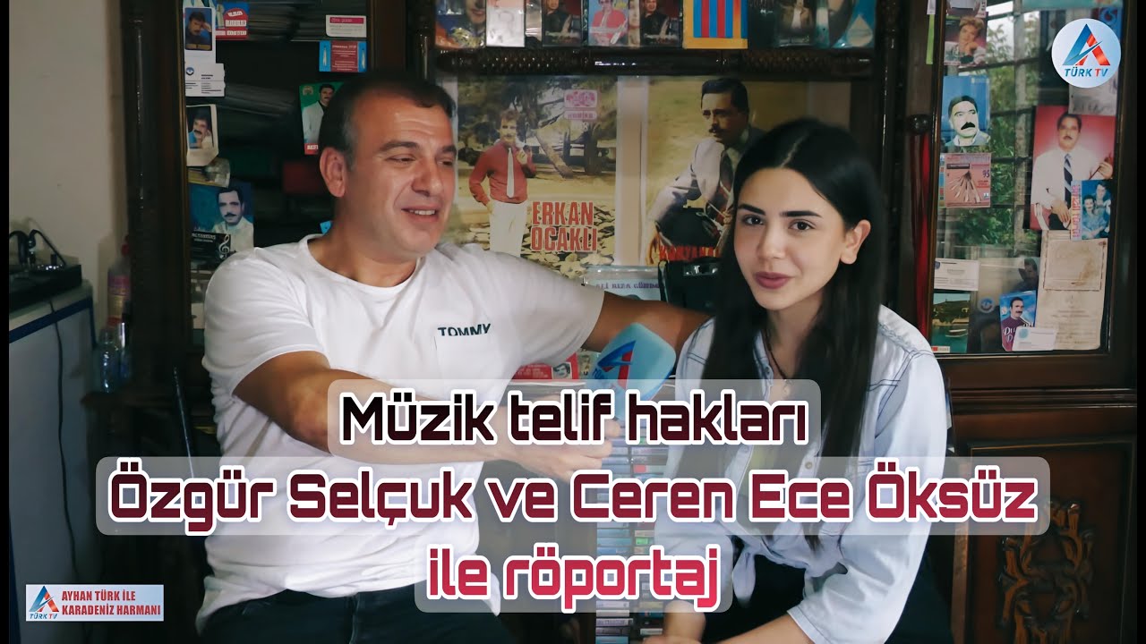 Özgür Selçuk ve Ceren Ece Öksüz İle Telif Hakları İle İlgili Röportaj