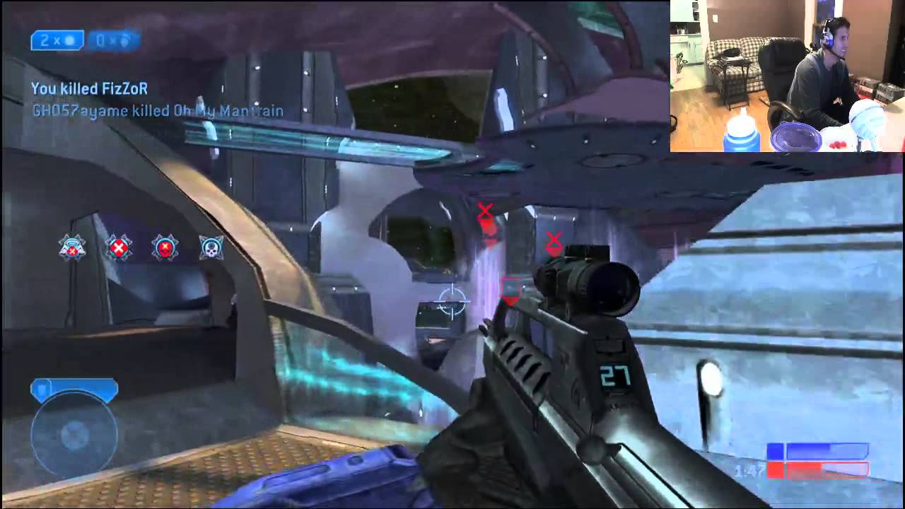 Walshy playing Midship Oddball on Halo: MCC with Neighbor, Ghostayame, and Strongside