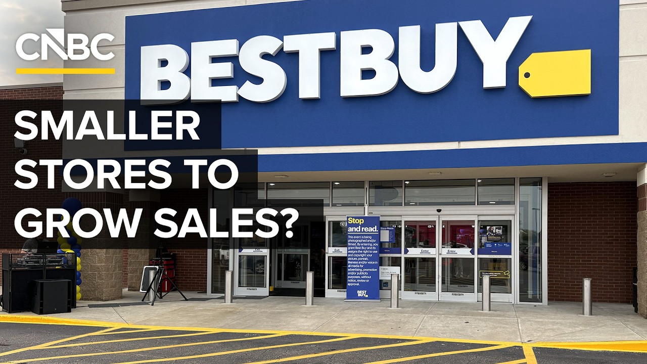 Best Buy сокращает площадь некоторых магазинов. И вот почему это хорошо