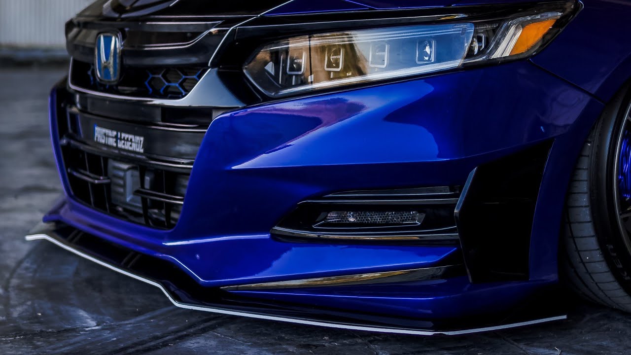 V4 HiRev Sports Front Bumper Body Kit (Cinematic) for Honda Accord 2018-2020