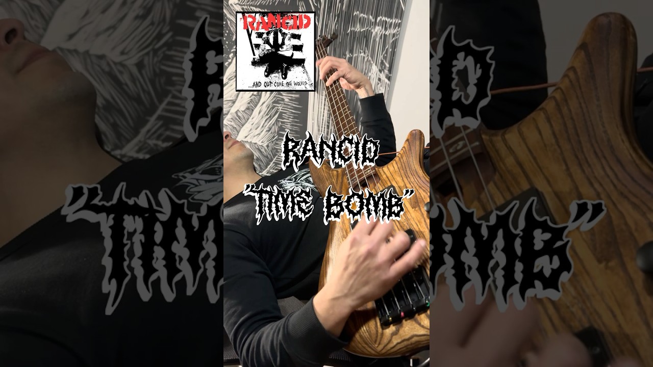 Rancid Time Bomb Bass – Pick vs Double Thump ⚡ 