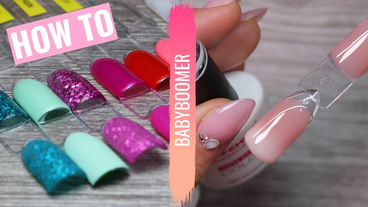 Tutorial Babyboomer SENZA LIMATURA | Swatches Semipermanenti La Femme Professionel