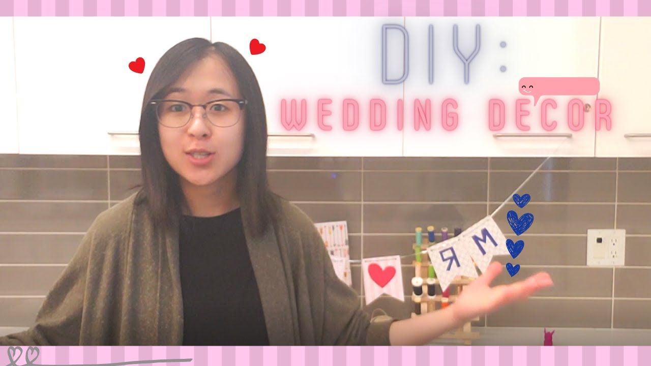 Pendant wedding banners! (DIY: WEDDING DECOR)