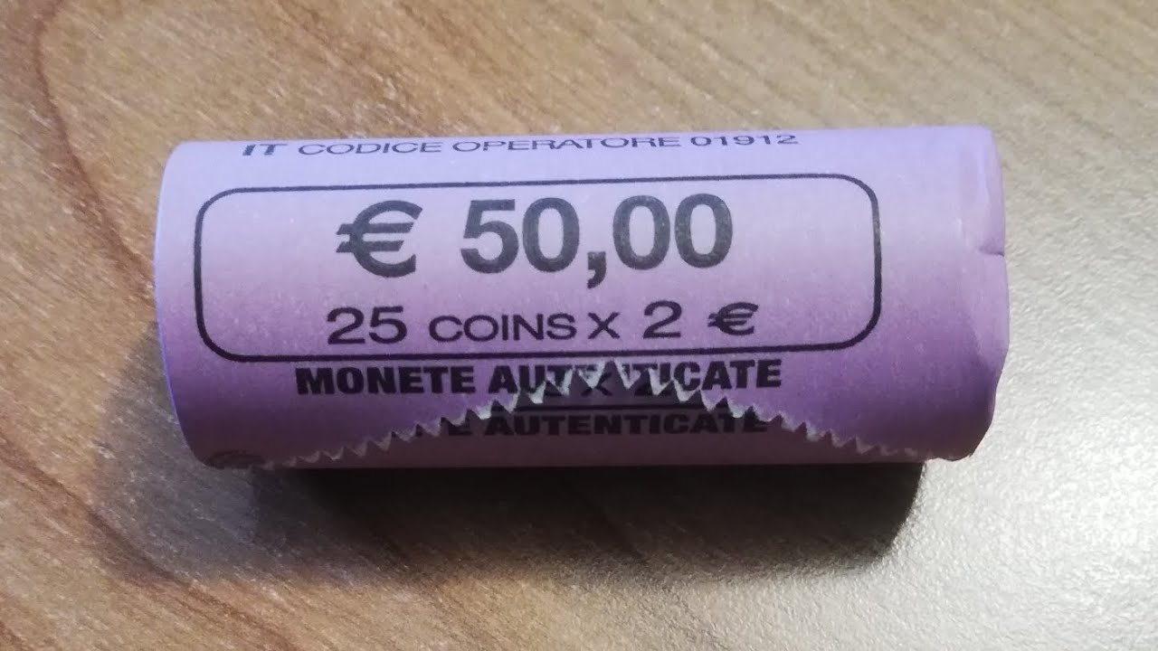 coin roll hunting 2 euro