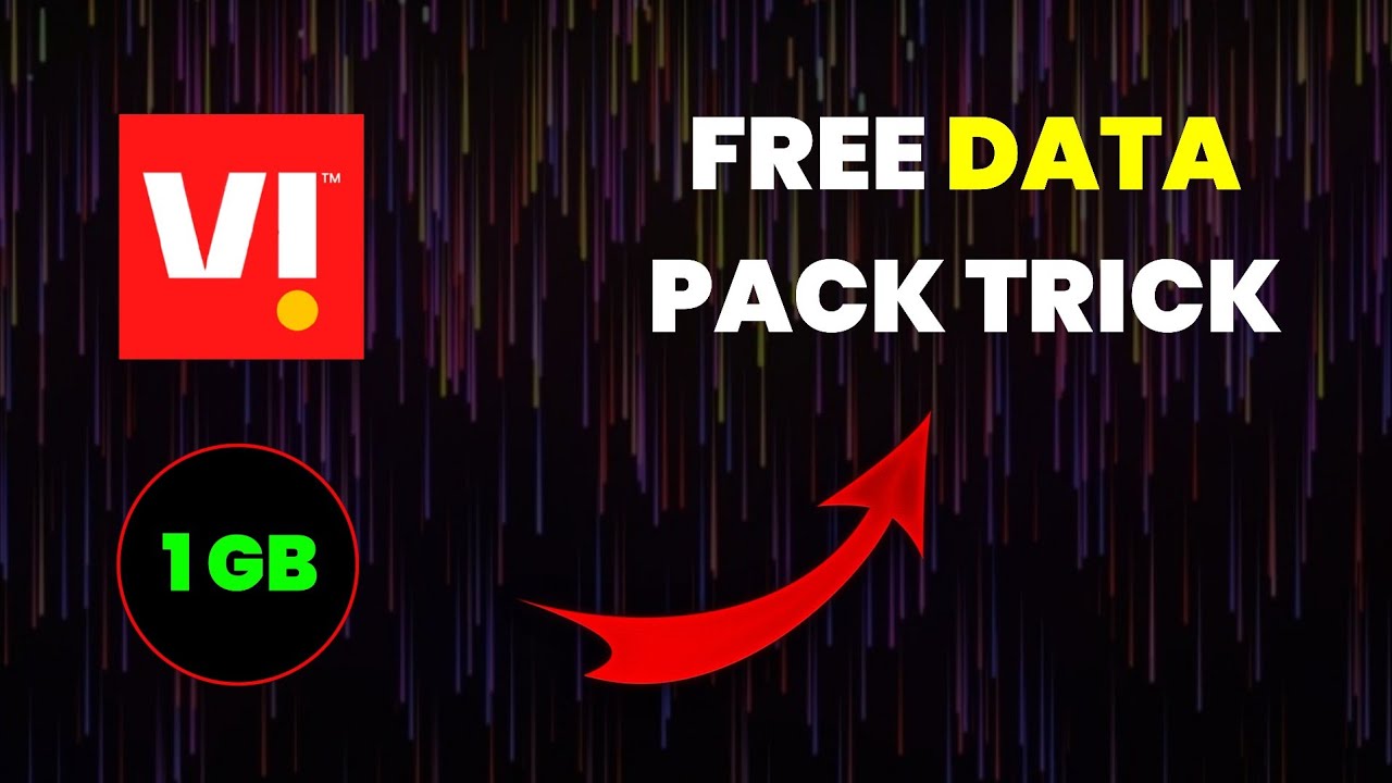 Free 1GB Data Trick | For Vi Sim Only (Validity 1 Day) | 😱💯