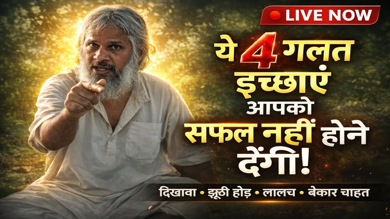 ये 4 इच्छाएं आपकी सफलता की सबसे बड़ी दुश्मन हैं!#motivation #live