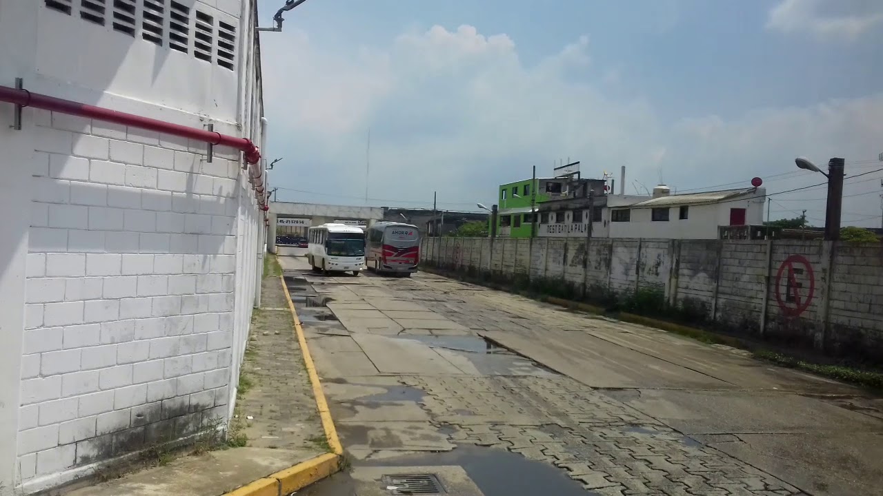 Saliendo de la central de Coatzacoalcos en ADO GL