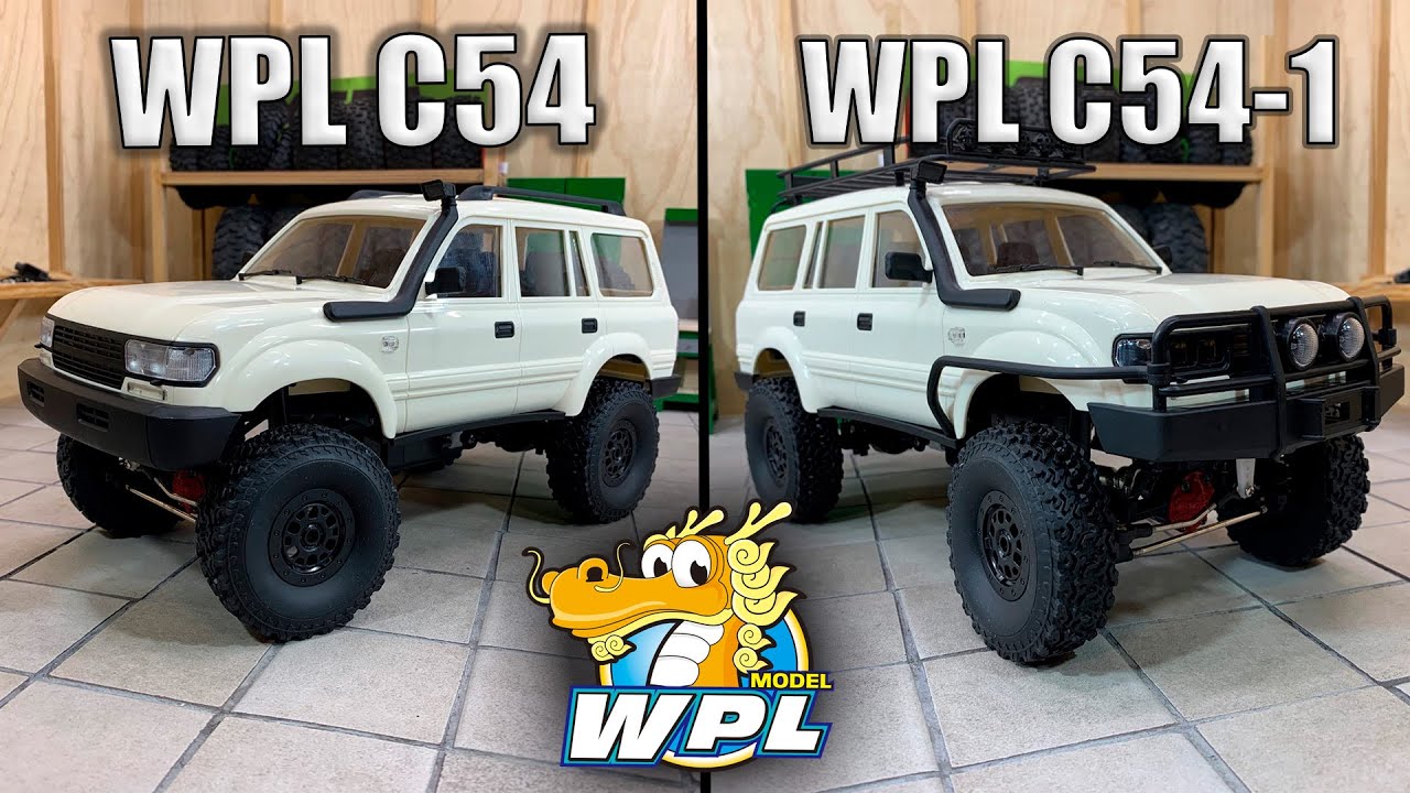 Новый корпус WPL C54 и C54-1 Toyota Land Cruiser 80 1/16