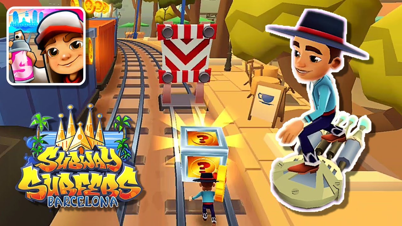 Use Event Coins to unlock Diego Flamenco Outfit Subway Surfers Barcelona 2023