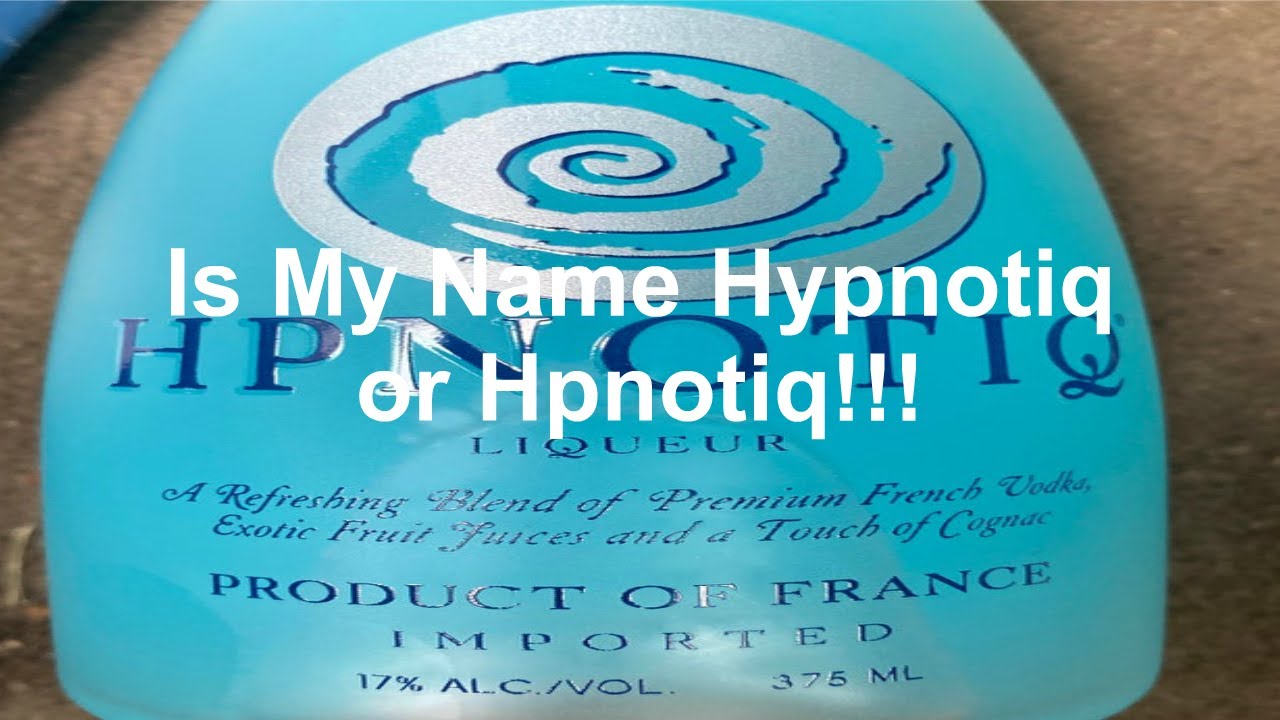 Hypnotiq Liquor or Hpnotiq Liqueur Strange Mandela effect Vote #96
