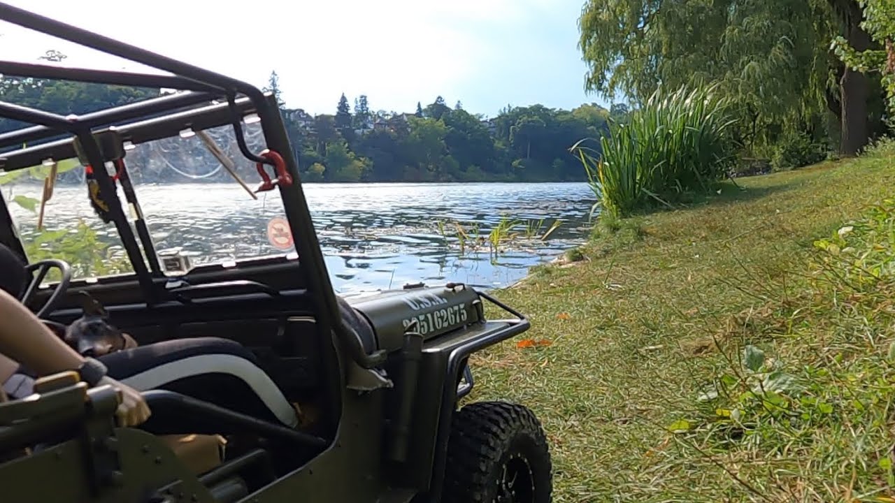 Willys Jeep 1/6 scale. Trailing at High Park. Enjoying the Canadian outdoors. Part 20.