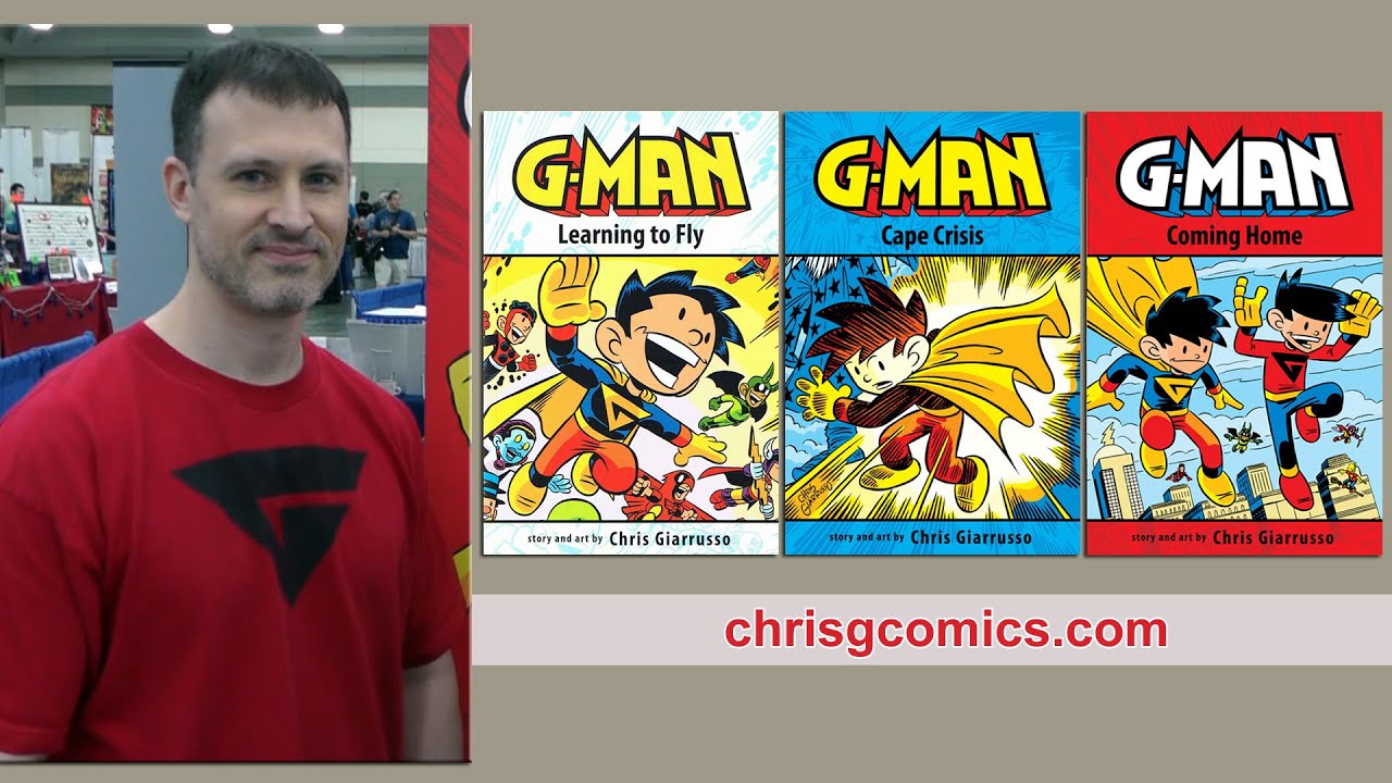 Chris Giarrusso Talks About G-MAN