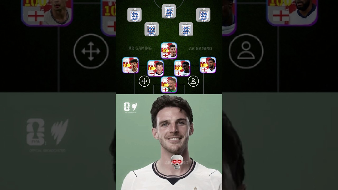 FIFA World Cup 2026 England  Squad 👑 🏴󠁧󠁢󠁥󠁮󠁧󠁿 #efootball #football