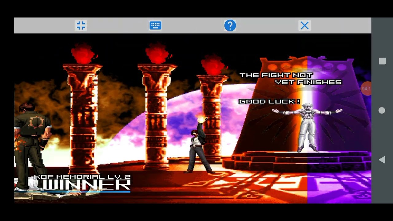 [KOF MUGEN]Kyo vs Iori