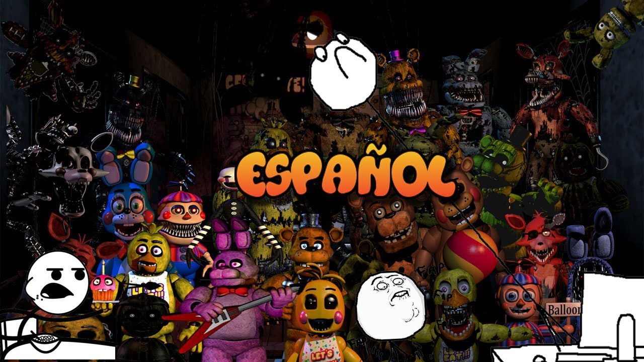 VOCES DE FNAF EN ESPAÑOL  #1