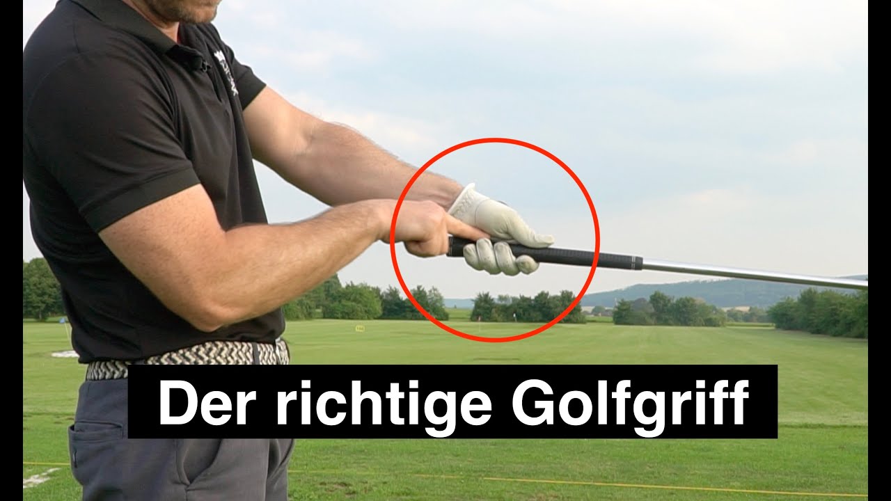 Richtiger Golfgriff: Der Schlüssel zu einem richtigen Golfschwung für Anfänger