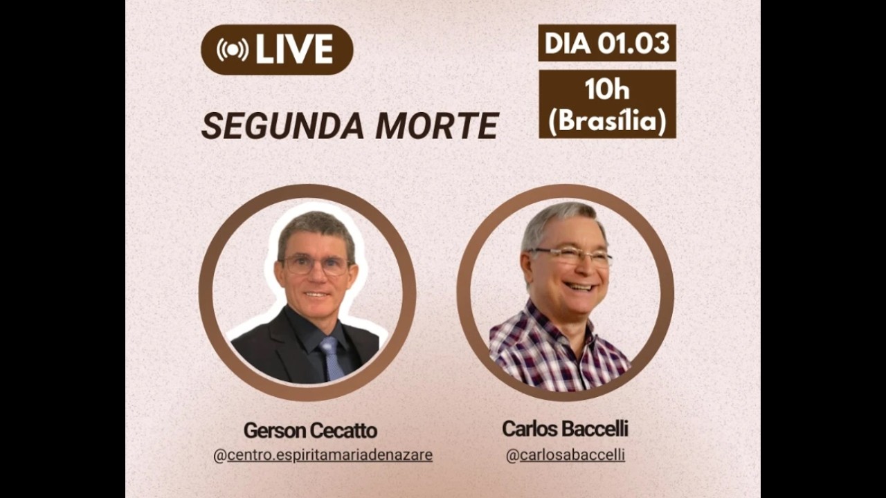 A SEGUNDA MORTE - LIVE COM CARLOS BACCELLI (01/03/2026)