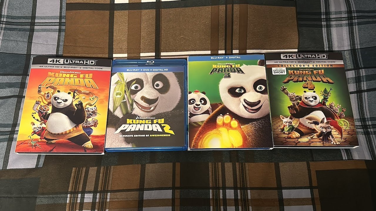 My Updated Kung Fu Panda Movie Collection (2024)