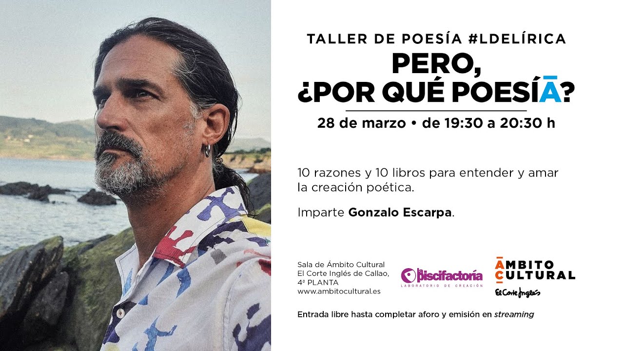 Taller de poesía #LdeLírica l Día Mundial de la Poesía: Pero, ¿por qué poesía?