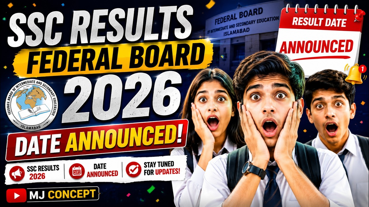 🚨 Federal Board SSC Result 2026 Announced | Official Update | Check SSC Part 1 & Part 2 Result