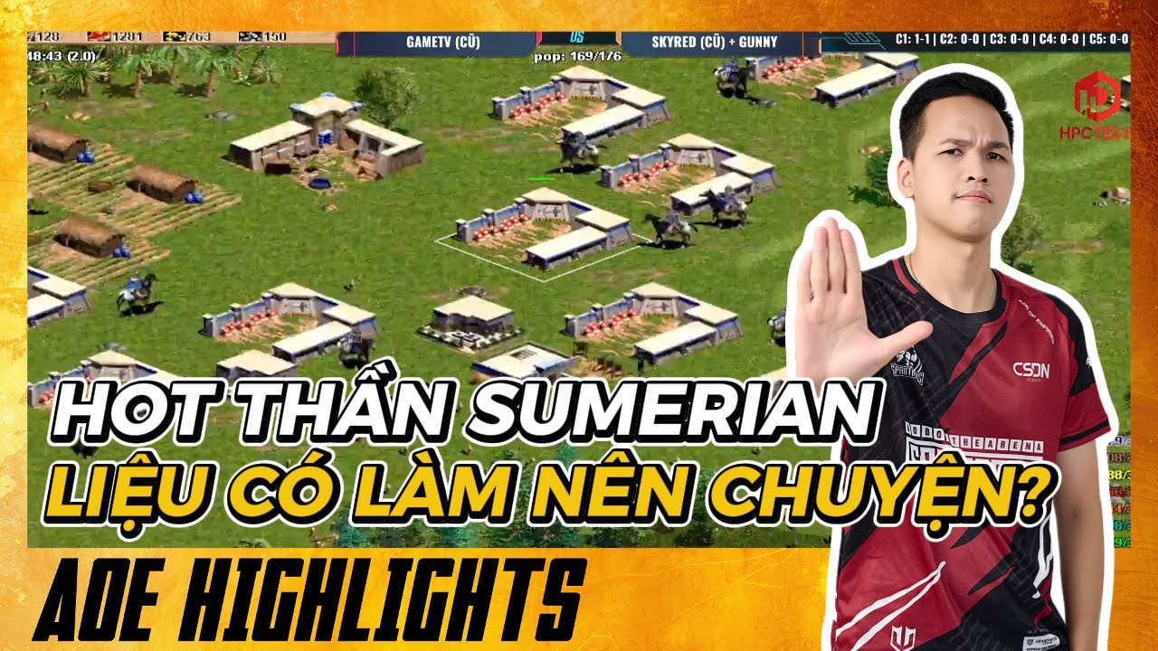 Khi 2 con QUÁI VẬT làng AOE đối đấu ở thế CHỦ LỰC!!! | AoE Highlights #aoe #chimsedinang