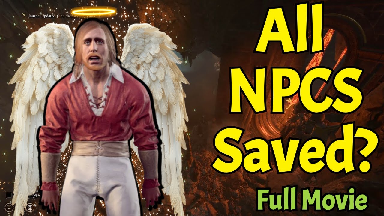Can You Save Every NPC in Baldur's Gate 3? (Full Movie)