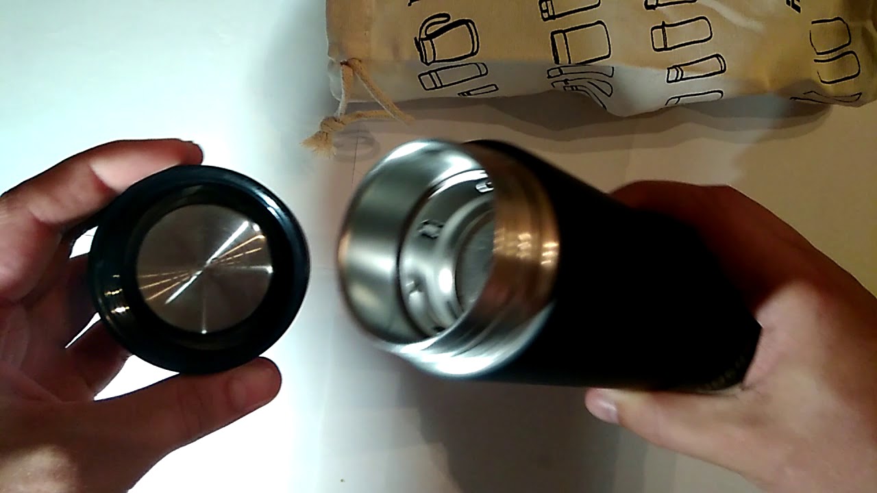 Fashion Stainless Steel Vacuum Cup Double Wall Thermos Flask - Термос с gearbest