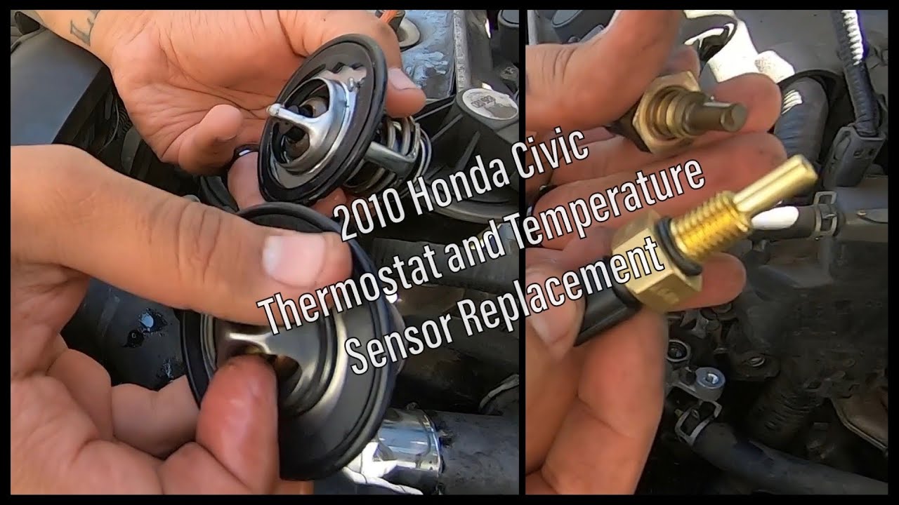 2010 Honda Civic Temp Sensor and Thermostat Replacement (P0128 Fix)