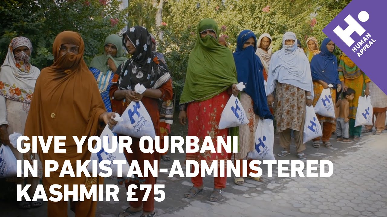 Give your Qurbani in Pakistan-administered Kashmir