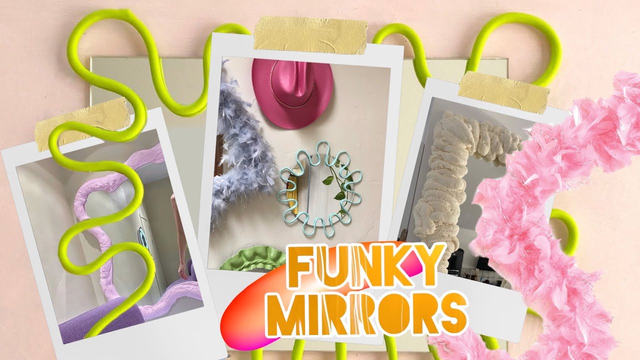 FUNKY TRENDY MIRROR IDEAS: Four Ways to Elevate Your Mirror