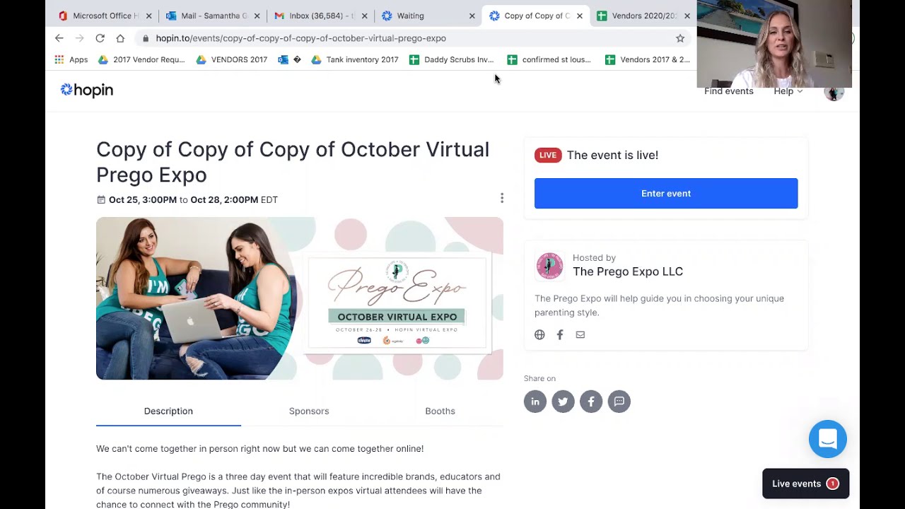 Virtual Prego Expo Demo