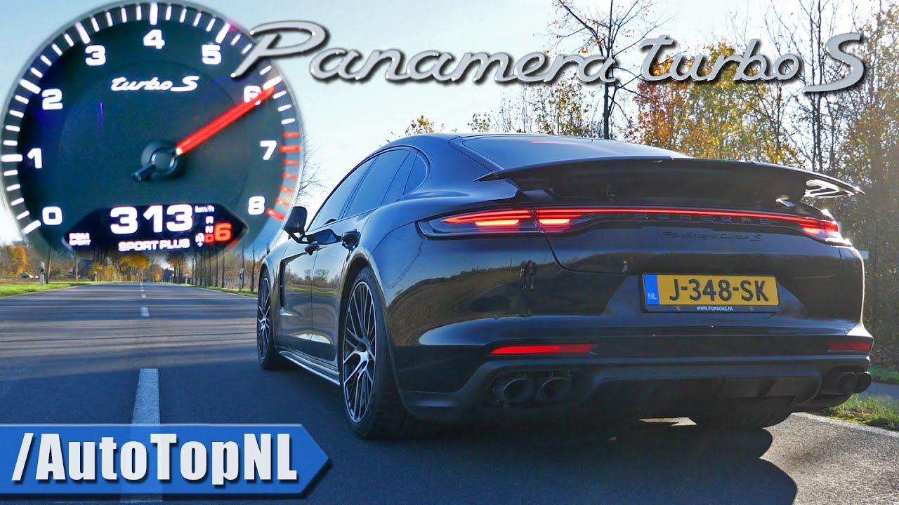 2021 Porsche Panamera Turbo S 630HP *0-313KMH* ACCELERATION & SOUND by AutoTopNL