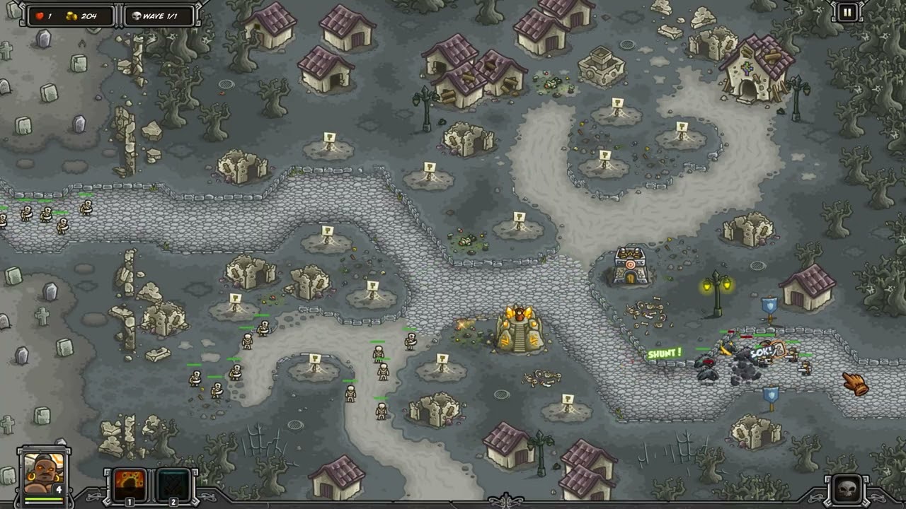 Полное прохождение Kingdom Rush ⚔️ Rotwick 🏚️ Iron Veteran.