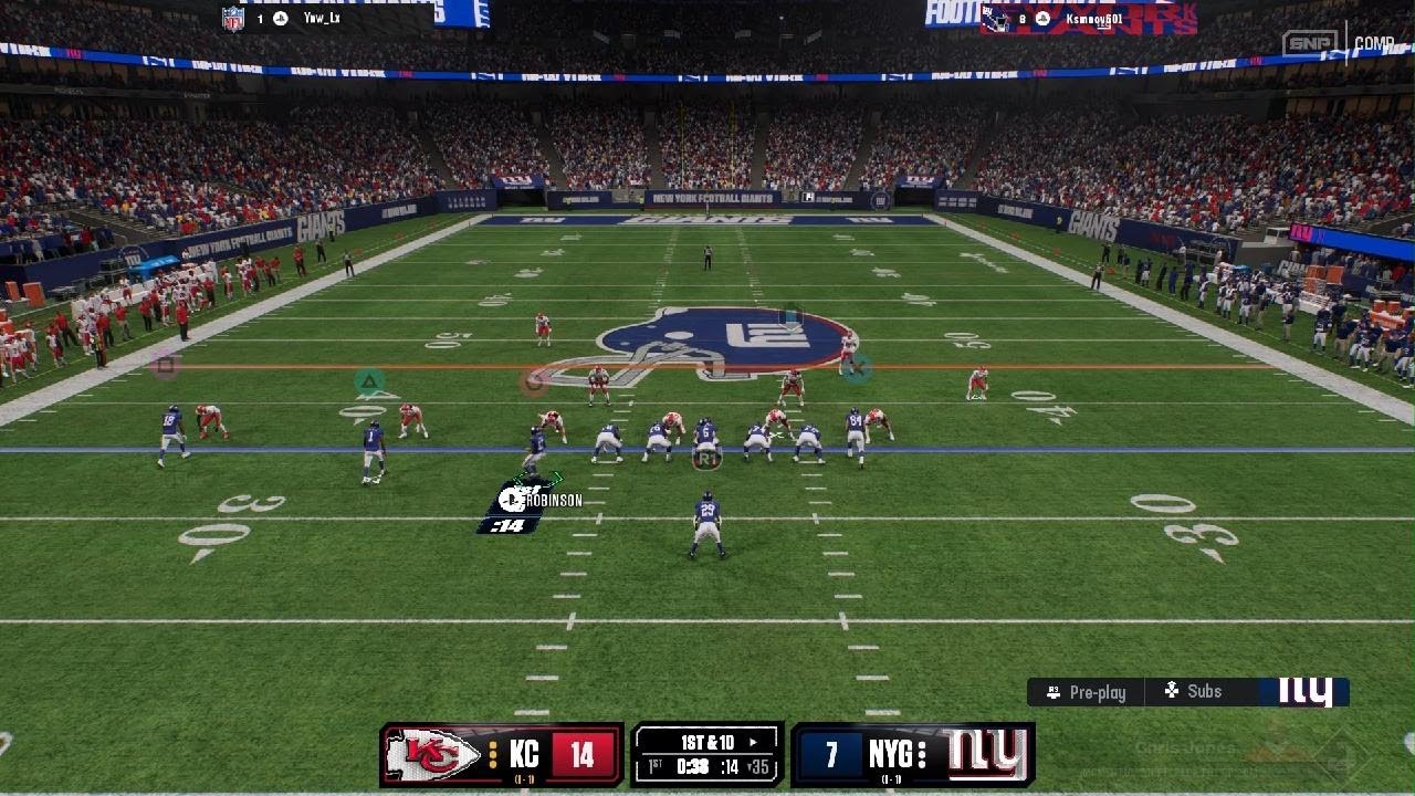 Chiefs vs Giants: LML26